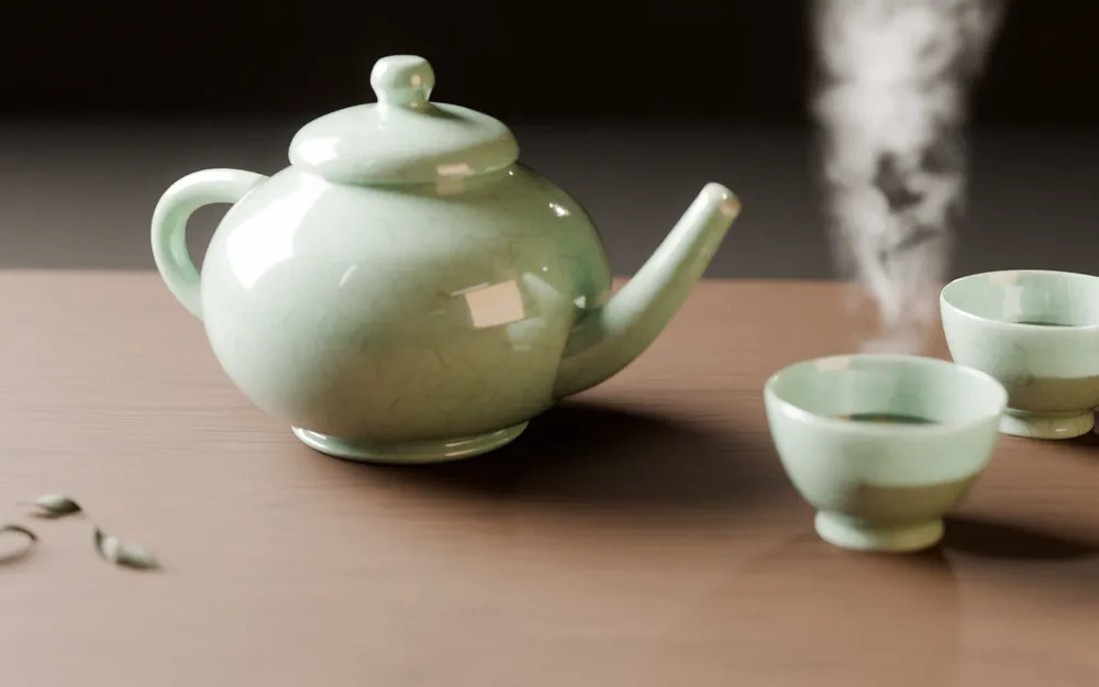 云雾茶舍: 3D-объект проекта